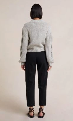 Bec&Bridge CELESTE KNIT JUMPER - GREY MARLE