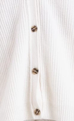 Bec&Bridge ANDIE KNIT CARDIGAN - CREAM