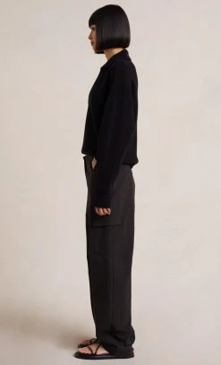 Bec&Bridge Bottoms CLAUDE PANT - BLACK