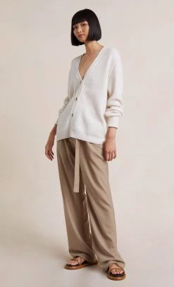 Bec&Bridge ANDIE KNIT CARDIGAN - CREAM