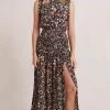 Bec&Bridge Dresses NIGHTSHADE MIDI DRESS - PRINT