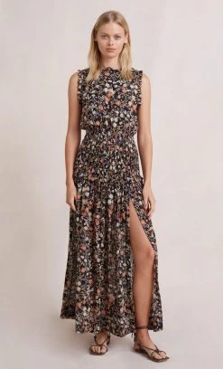 Bec&Bridge Dresses NIGHTSHADE MIDI DRESS - PRINT