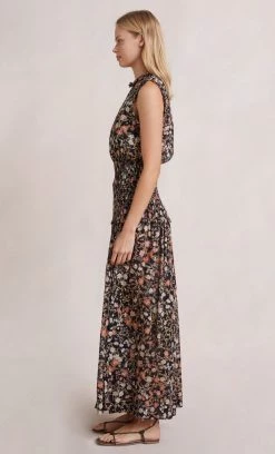 Bec&Bridge Dresses NIGHTSHADE MIDI DRESS - PRINT