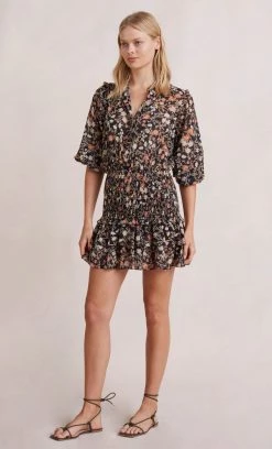 Bec&Bridge Dresses NIGHTSHADE MINI DRESS - PRINT