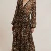 Bec&Bridge Dresses NIGHTSHADE LONG SLEEVE MAXI DRESS - PRINT