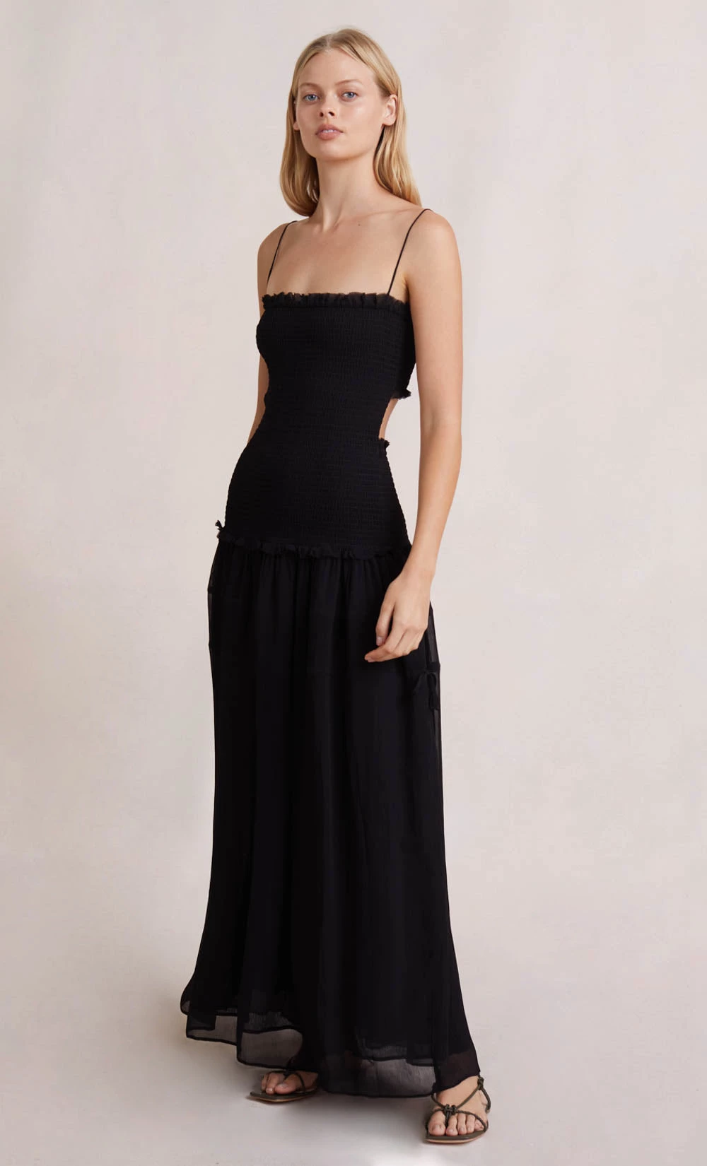 Bec&Bridge Dresses CHARLOTTE CUT OUT MAXI DRESS - BLACK 3 Bec&Bridge Dresses CHARLOTTE CUT OUT MAXI DRESS - BLACK