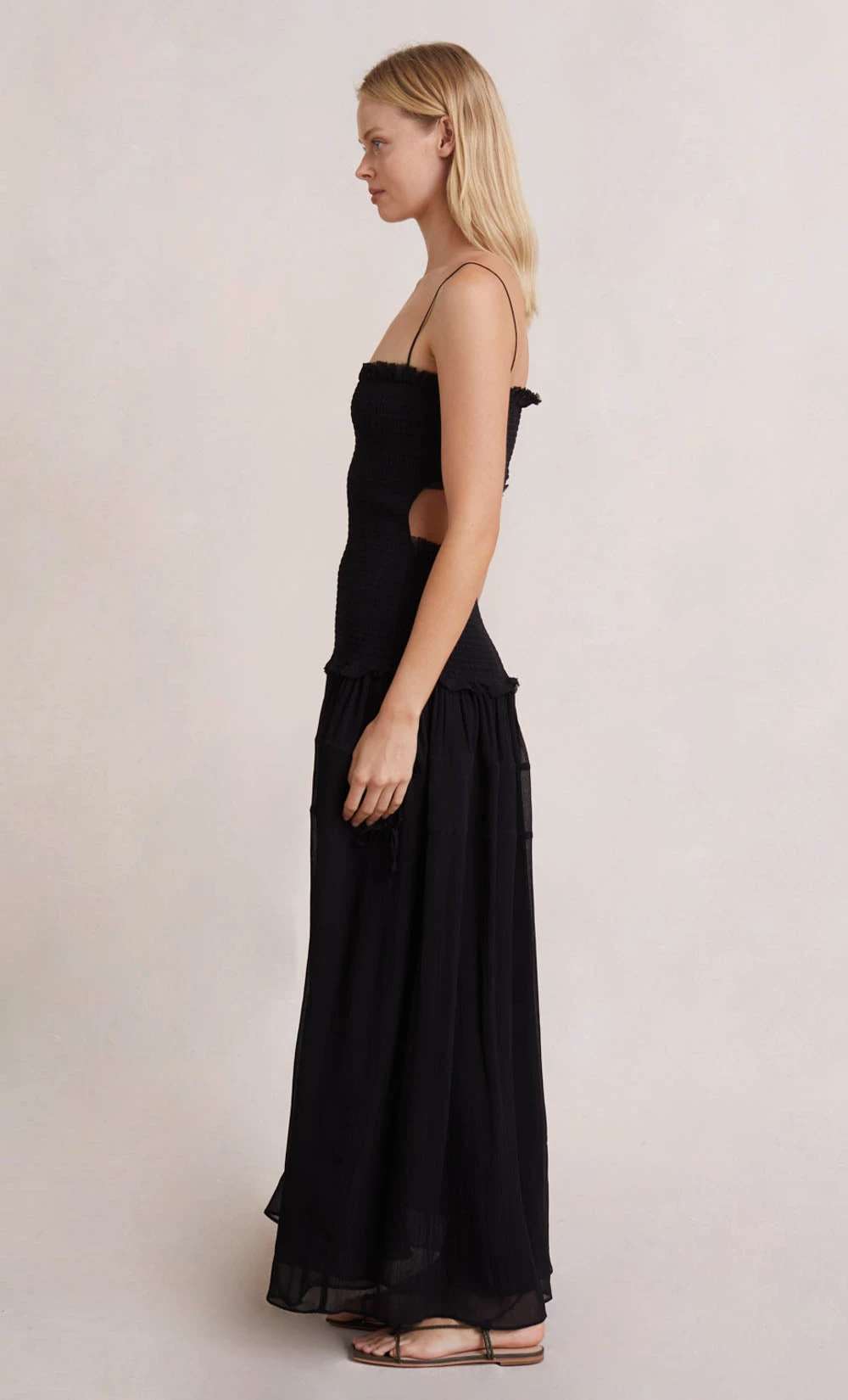 Bec&Bridge Dresses CHARLOTTE CUT OUT MAXI DRESS - BLACK 4 Bec&Bridge Dresses CHARLOTTE CUT OUT MAXI DRESS - BLACK