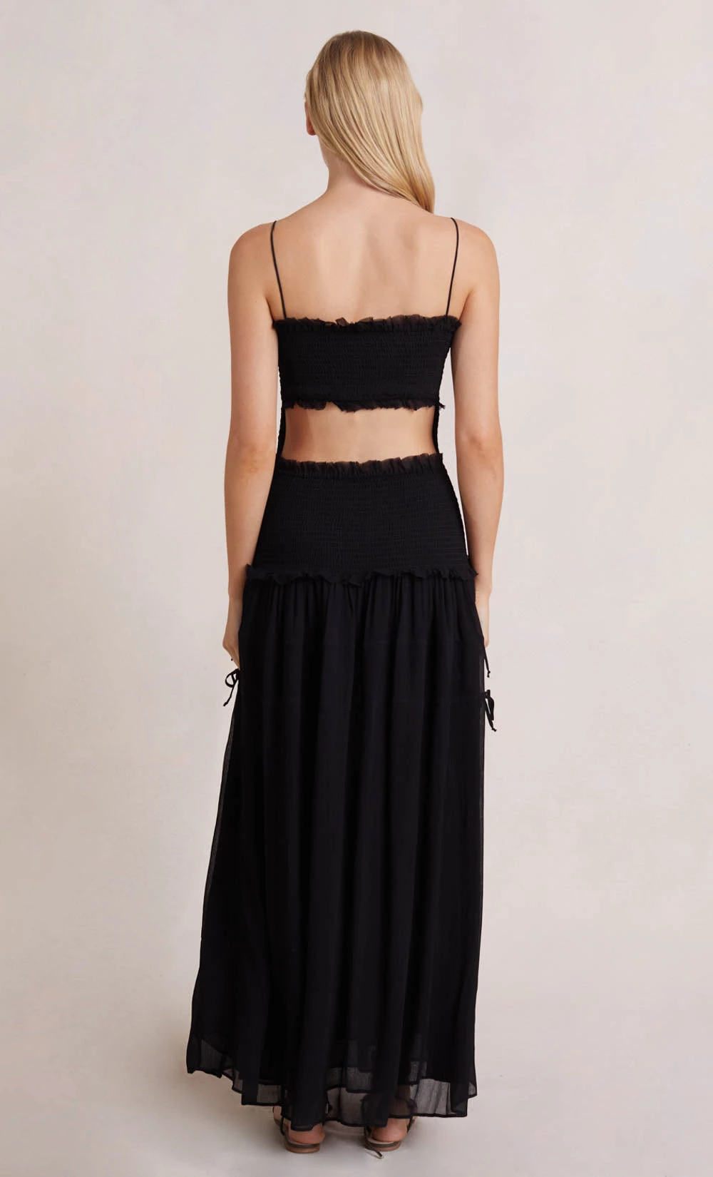 Bec&Bridge Dresses CHARLOTTE CUT OUT MAXI DRESS - BLACK 2 Bec&Bridge Dresses CHARLOTTE CUT OUT MAXI DRESS - BLACK