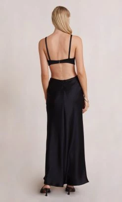 Bec&Bridge FELIX V MAXI DRESS - BLACK