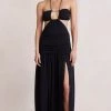 Bec&Bridge ADALINE CUT OUT MAXI DRESS - BLACK