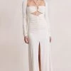 Bec&Bridge ADALINE LONG SLEEVE MAXI DRESS - SHELL
