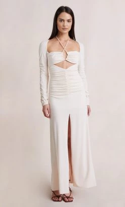 Bec&Bridge ADALINE LONG SLEEVE MAXI DRESS - SHELL
