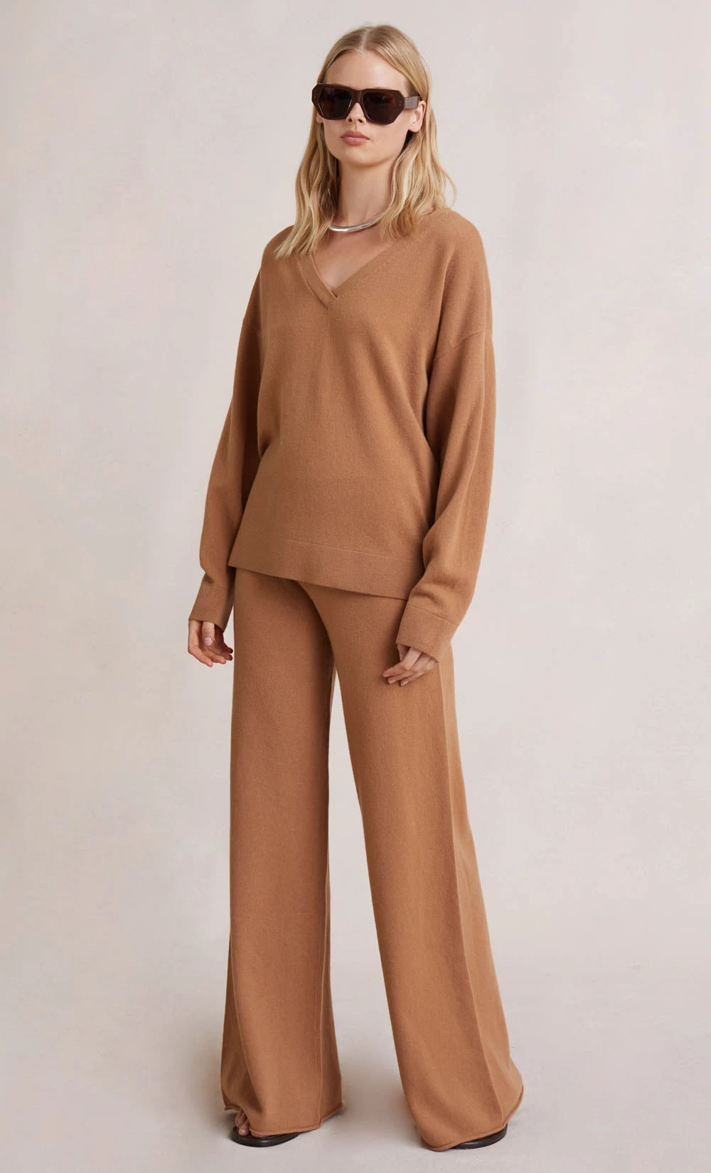 Bec&Bridge LADINA KNIT LONG SLEEVE TOP - CAMEL 2 Bec&Bridge LADINA KNIT LONG SLEEVE TOP - CAMEL