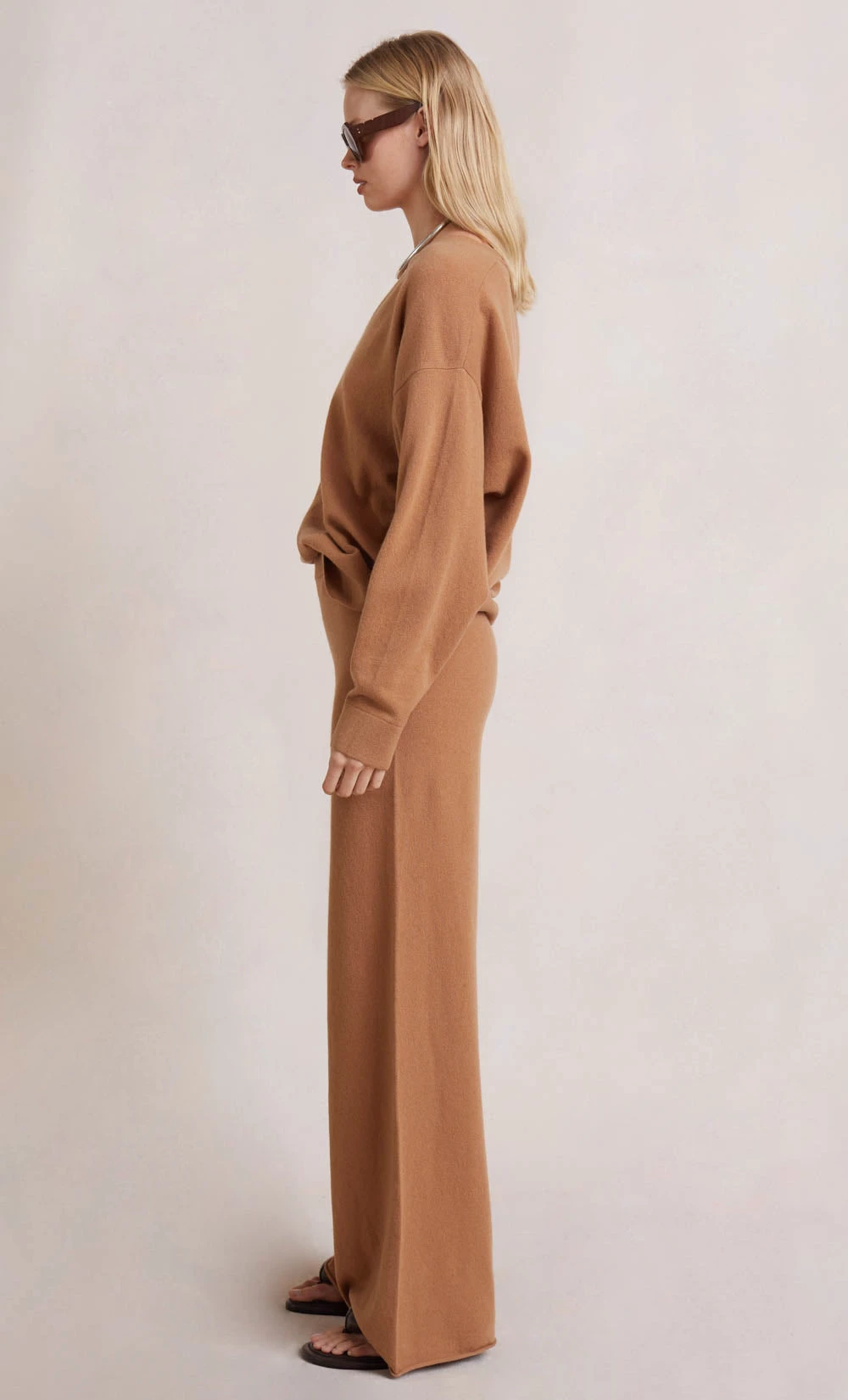 Bec&Bridge LADINA KNIT LONG SLEEVE TOP - CAMEL 3 Bec&Bridge LADINA KNIT LONG SLEEVE TOP - CAMEL