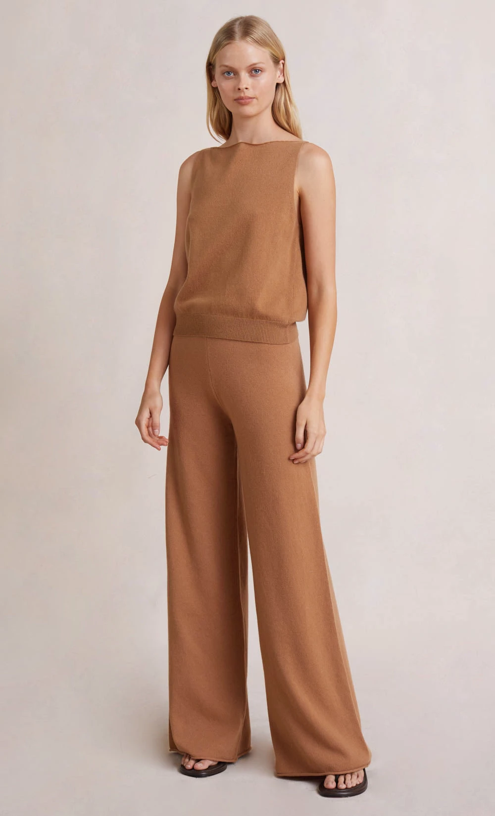 Bec&Bridge Bottoms LADINA KNIT PANT - CAMEL 1 Bec&Bridge Bottoms LADINA KNIT PANT - CAMEL