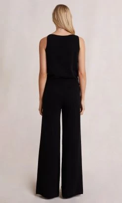 Bec&Bridge Bottoms LADINA KNIT PANT - BLACK