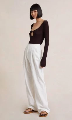 Bec&Bridge HARRIET PANT - IVORY