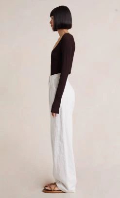 Bec&Bridge HARRIET PANT - IVORY
