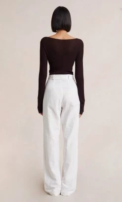 Bec&Bridge HARRIET PANT - IVORY