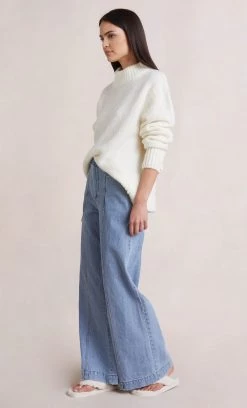 Bec&Bridge ROMANA KNIT JUMPER - IVORY