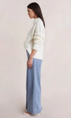 Bec&Bridge ROMANA KNIT JUMPER - IVORY