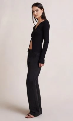 Bec&Bridge NEW SAPPHIRA KNIT CARDIGAN - BLACK