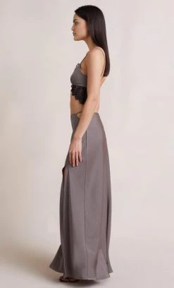 Bec&Bridge CAMILLE TOP - PEWTER NEW