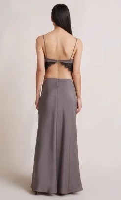 Bec&Bridge CAMILLE TOP - PEWTER NEW