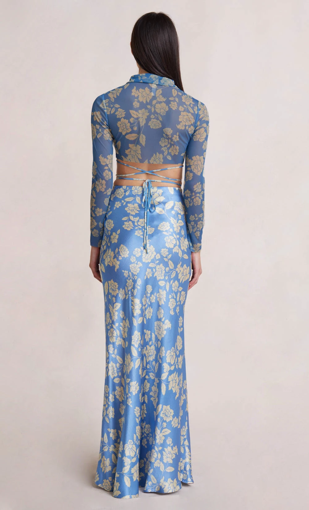 Bec&Bridge BLOSSOM MAXI SKIRT - BLUE PRINT NEW 3 Bec&Bridge BLOSSOM MAXI SKIRT - BLUE PRINT NEW