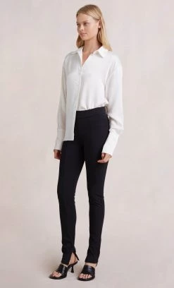 Bec&Bridge SANSA SILK SHIRT - IVORY