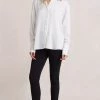 Bec&Bridge SANSA SILK SHIRT - IVORY
