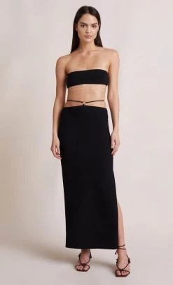 Bec&Bridge ADELE MAXI SKIRT - BLACK NEW