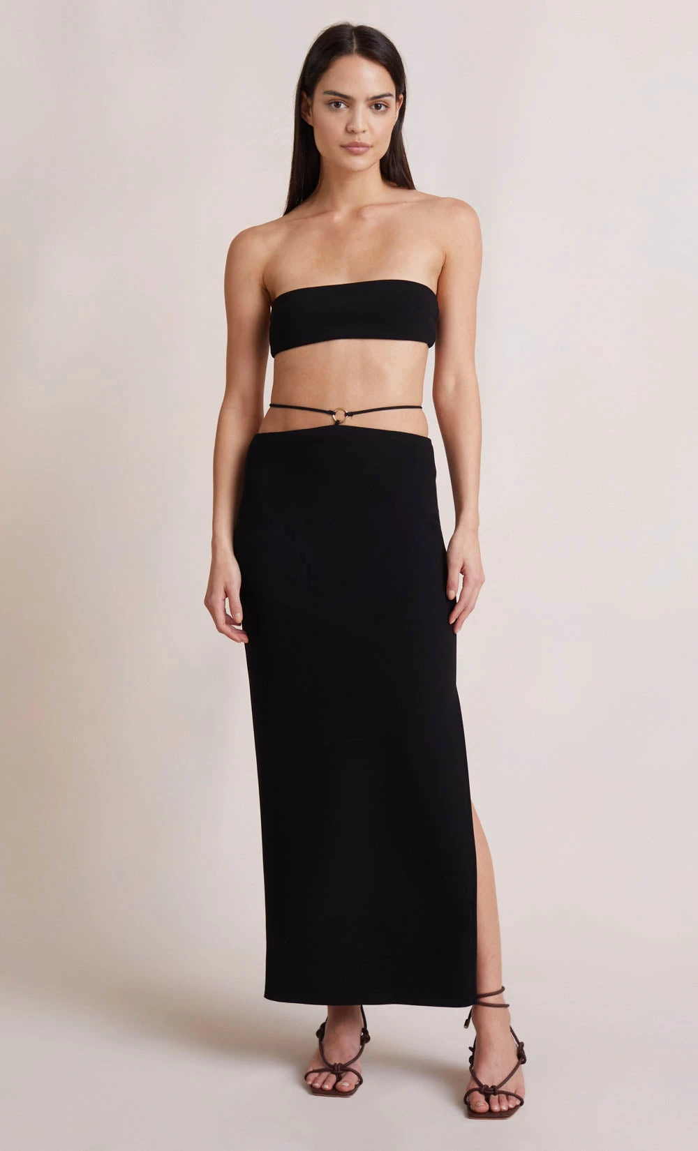 Bec&Bridge ADELE MAXI SKIRT - BLACK NEW 2 Bec&Bridge ADELE MAXI SKIRT - BLACK NEW