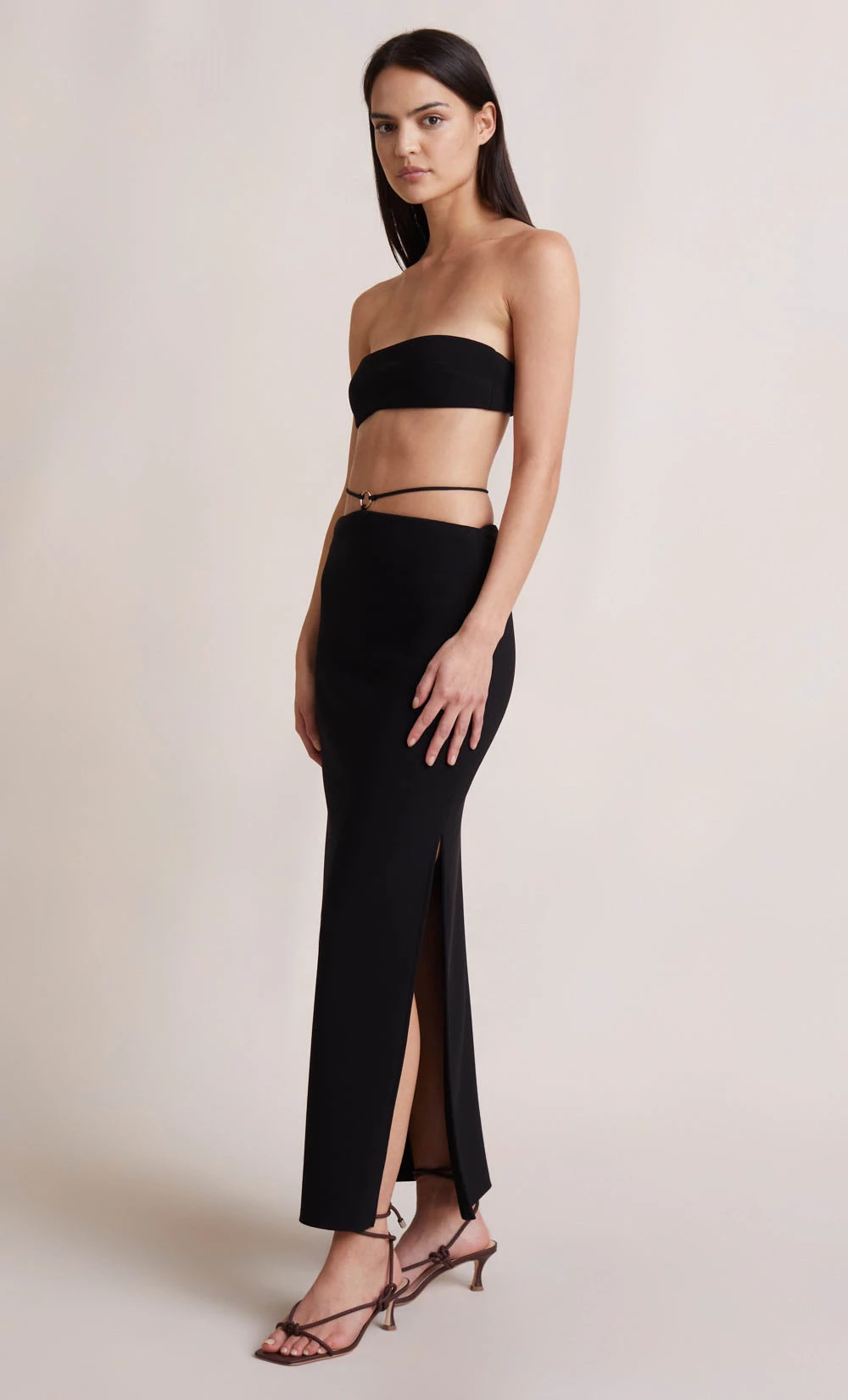 Bec&Bridge NEW ADELE CROP TOP - BLACK 2 Bec&Bridge NEW ADELE CROP TOP - BLACK
