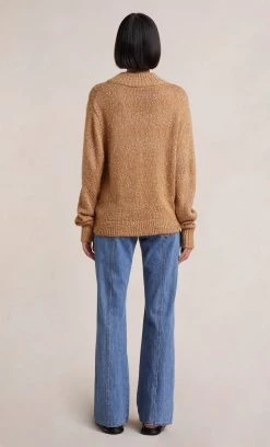 Bec&Bridge GINNY KNIT JUMPER - TAN