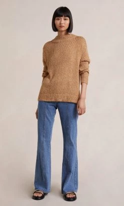 Bec&Bridge GINNY KNIT JUMPER - TAN