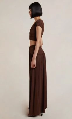 Bec&Bridge MYLA TOP - CHOCOLATE NEW