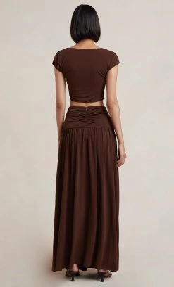 Bec&Bridge MYLA TOP - CHOCOLATE NEW