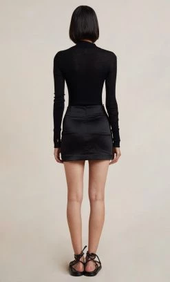 Bec&Bridge Tops CHARLOTTE SKIVVY - BLACK