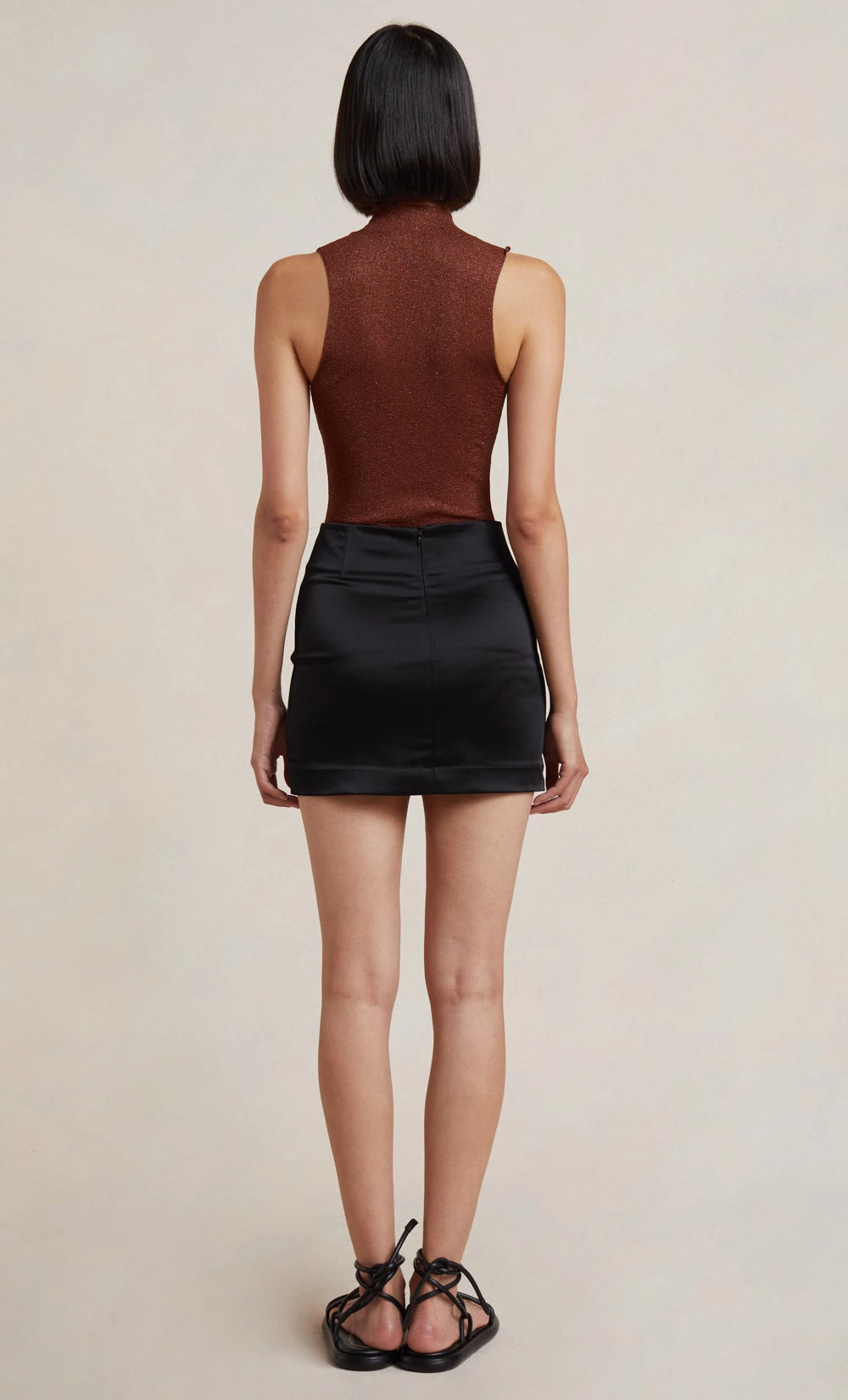 Bec&Bridge NEW SUZA LUREX KNIT TOP - CHOC 4 Bec&Bridge NEW SUZA LUREX KNIT TOP - CHOC