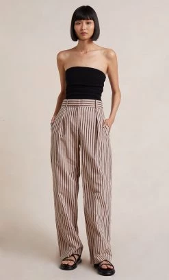 Bec&Bridge LEROY PANT - STRIPE
