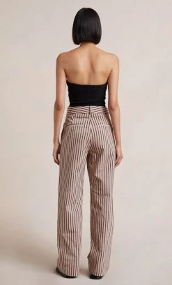 Bec&Bridge LEROY PANT - STRIPE