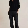 Bec&Bridge MICHELLE KNIT POLO TOP - BLACK NEW