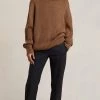 Bec&Bridge ROMANA KNIT JUMPER - TAUPE NEW