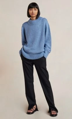 Bec&Bridge ROMANA KNIT JUMPER - SKY NEW