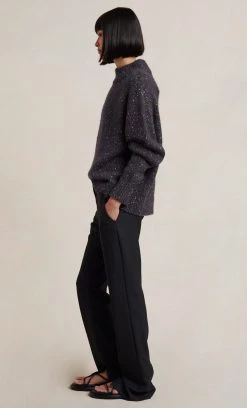 Bec&Bridge GINNY KNIT JUMPER - NAVY