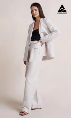 Bec&Bridge NEW CLYDE PANT - MILK