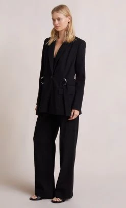 Bec&Bridge RONNIE JACKET - BLACK Outerwear 5 Bec&Bridge RONNIE JACKET - BLACK Outerwear