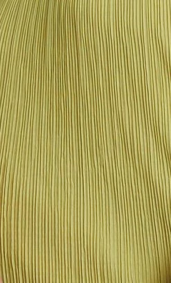 Bec&Bridge Bottoms PLISSE MIDI SKIRT - PISTACHIO